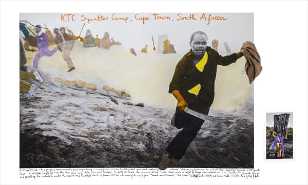 Gideon Mendel, KTC SQUATTER CAMP, 2019