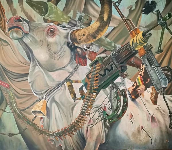 Kufa Makwavarara, CATTLE BATTLES , 2021