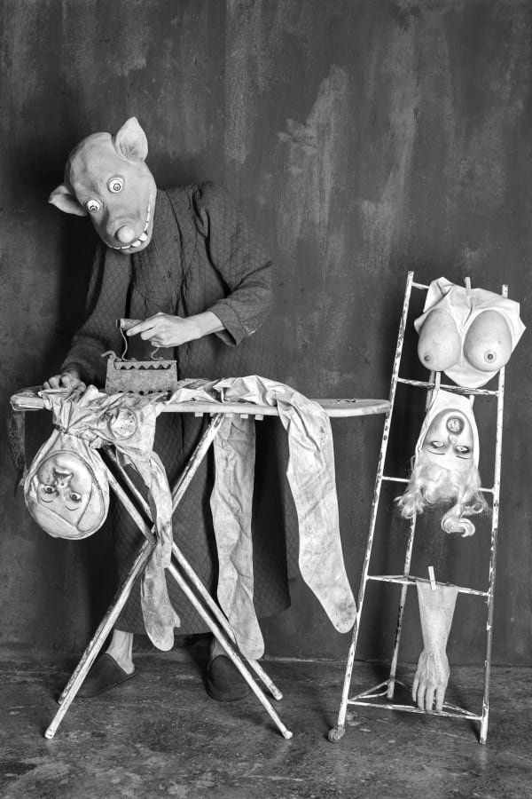 Roger Ballen, FLATTENED, 2020