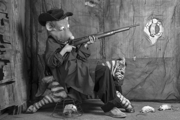 Roger Ballen, TARGETING, 2015