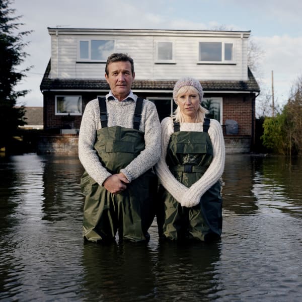Gideon Mendel, Jeff and Tracey Waters, Surrey, UK, 2014
