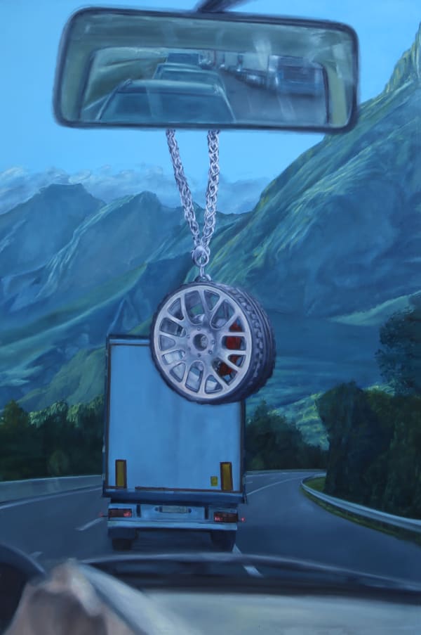 Tom Solty, Duftfelge mit Ausblick, 2022