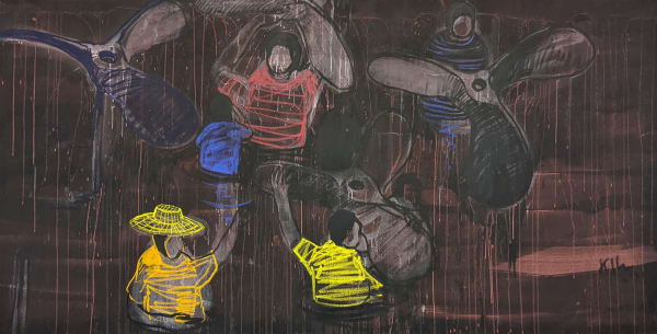 Alexis Leiva Machado (Kcho), Untitled, 2021