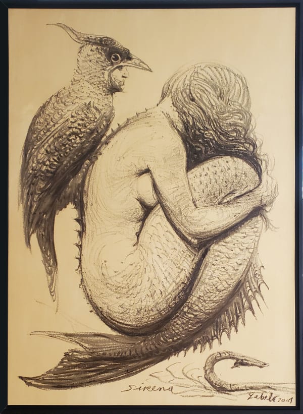 Roberto Fabelo, Sirena, 2004