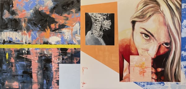 Duni Garcia, I like to watch the sunset. From the "Love stories" series, 2021