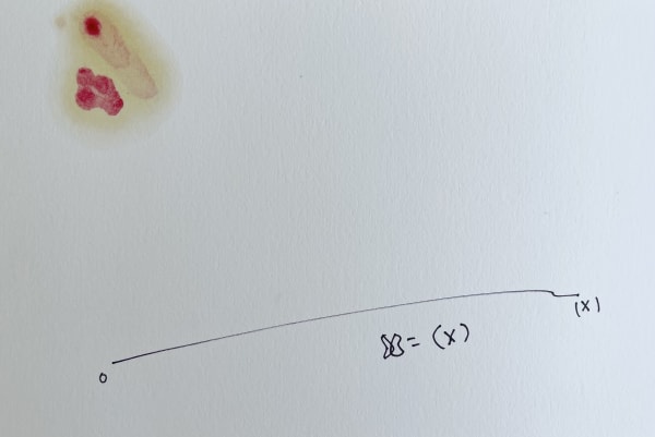 Duni Garcia, Poem about my heart in love 345. From "Love stories" series, 2020