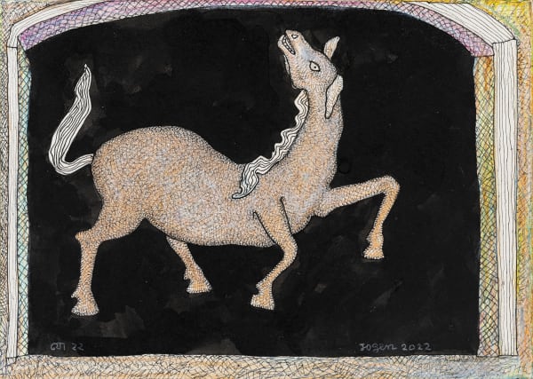 Jogen Chowdhury, Horse, 2022