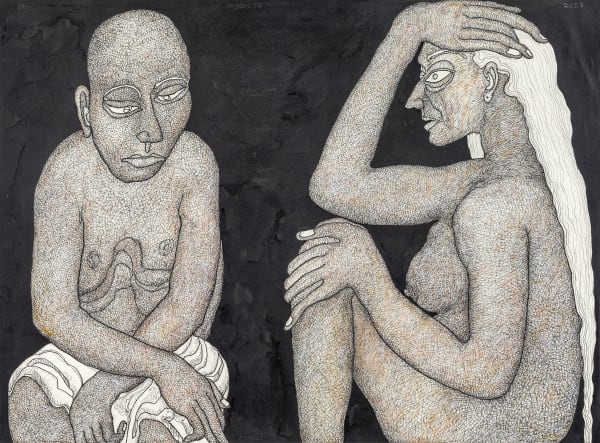 Jogen Chowdhury, Man and Woman, 2023