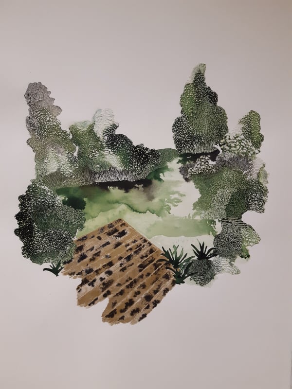 Raphaëlle PERIA, Les Pontons #1, 2019