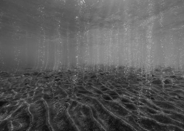 Nicolas FLOC'H, Paysages productifs, Bulles, pH 5.5, - 3 m, Zone acide, Vulcano, Sicile, 2019