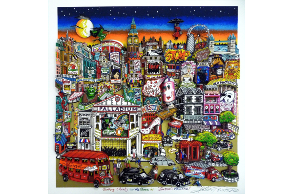 Getting Cheeky on the Queue in London’s West End DX