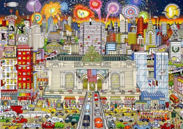 Charles Fazzino, New York's great celebration DX