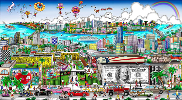 Charles Fazzino, Miami Artitically