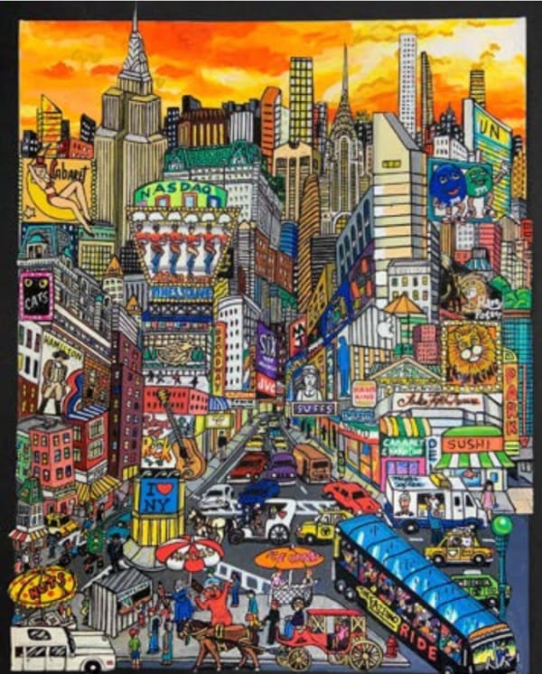 Sunset Sky over Broadway