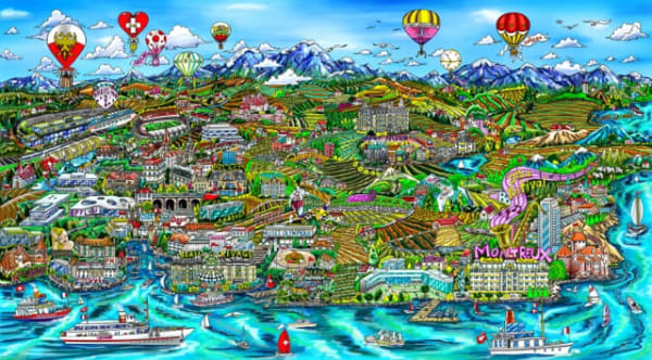 Lausanne and Rivièra suisse