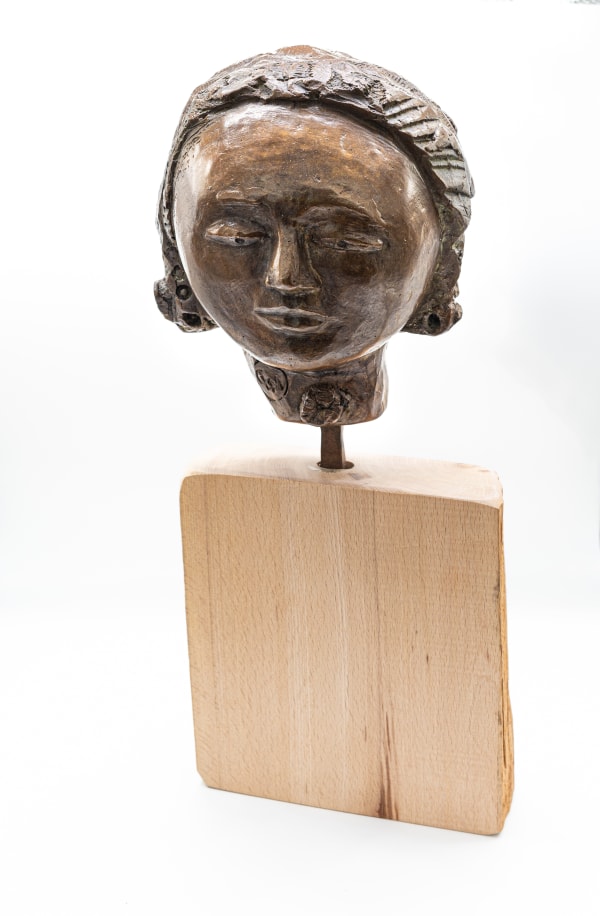 Margot, Tête féminine aux yeux mis-clos