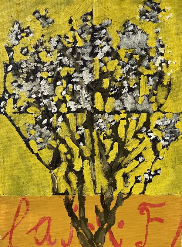 Daniel Kerrison Stock, Lamb and Flag study, 2024