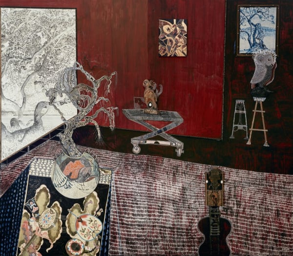 Joshua Yeldham, Studio Still Life – After Kyoto, 2017