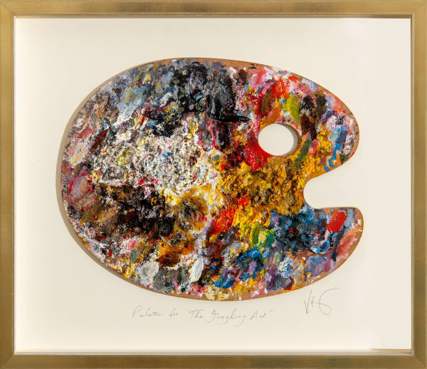 Kate Bergin, Palette for 'The Juggling Act', 2021