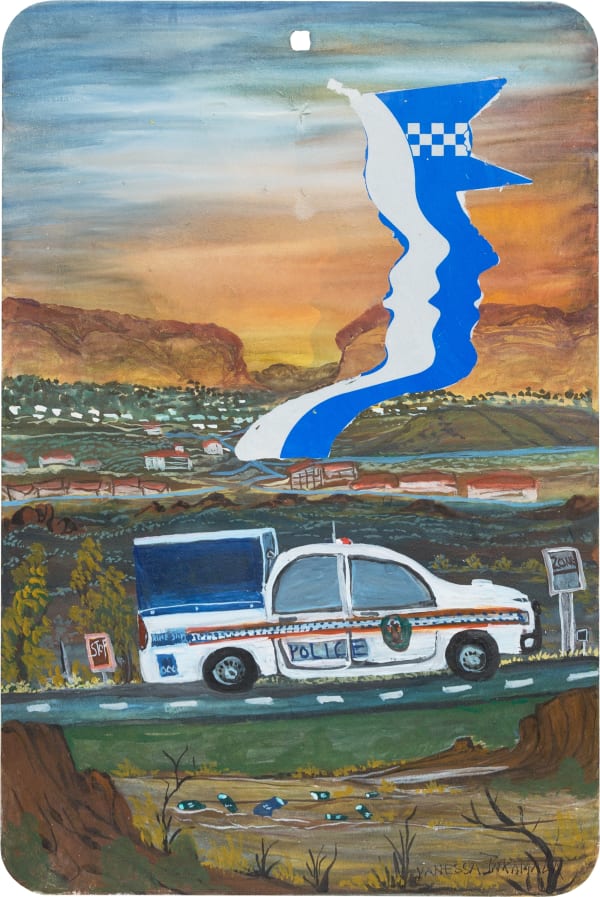 Iltja Ntjarra Many Hands, Vanessa Inkamala – Alice Springs at Night, 2023