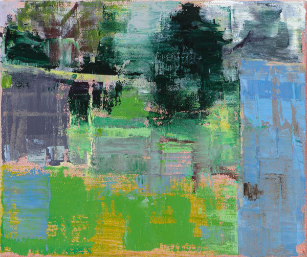 Susan Baird, Studio Door, 2021