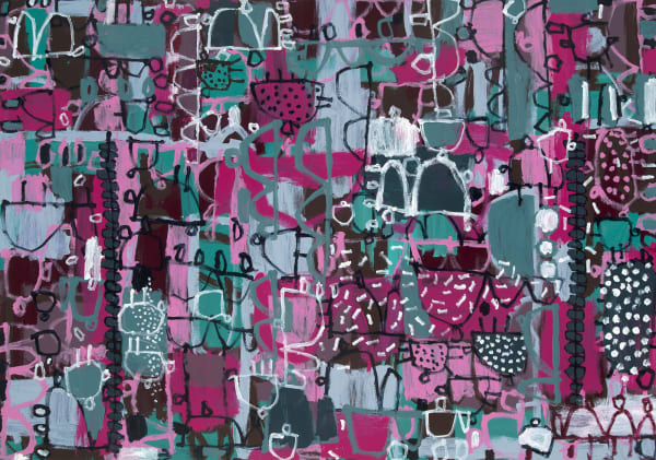 Naomi Hobson, Grassland Mist, 2022