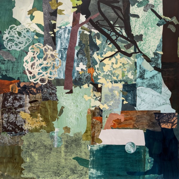 Nicola Moss, Green Makes Me Happy II, 2021