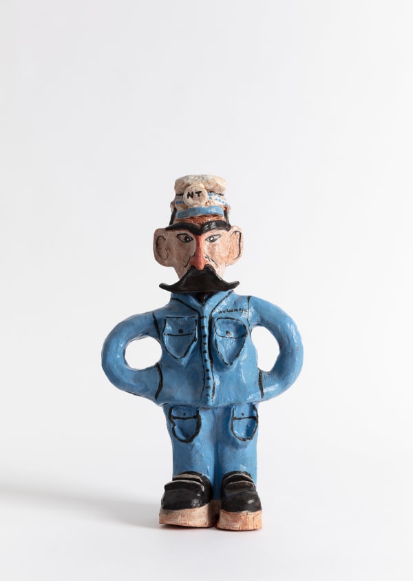 Hermannsburg Potters, Abel Pareoultja – Irrkuntja/Police, 2024