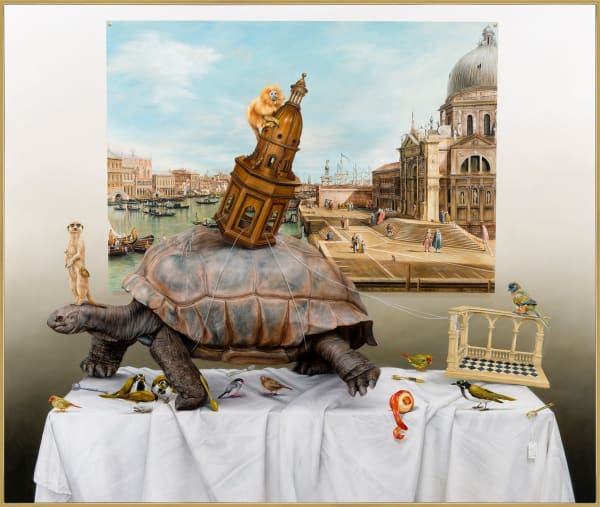 Kate Bergin, Grand Designs & Other Aspirations (Featuring Bernardo Bellotto's The Entrance to the Grand Canal and the Salute Church, 1725 – 50), 2015