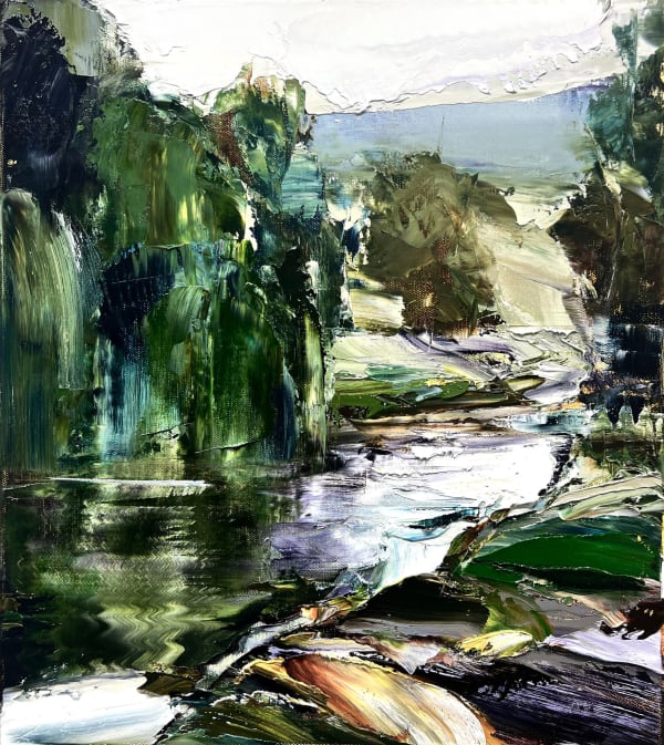 Aaron Kinnane, River Studies — Giro Station, 2024