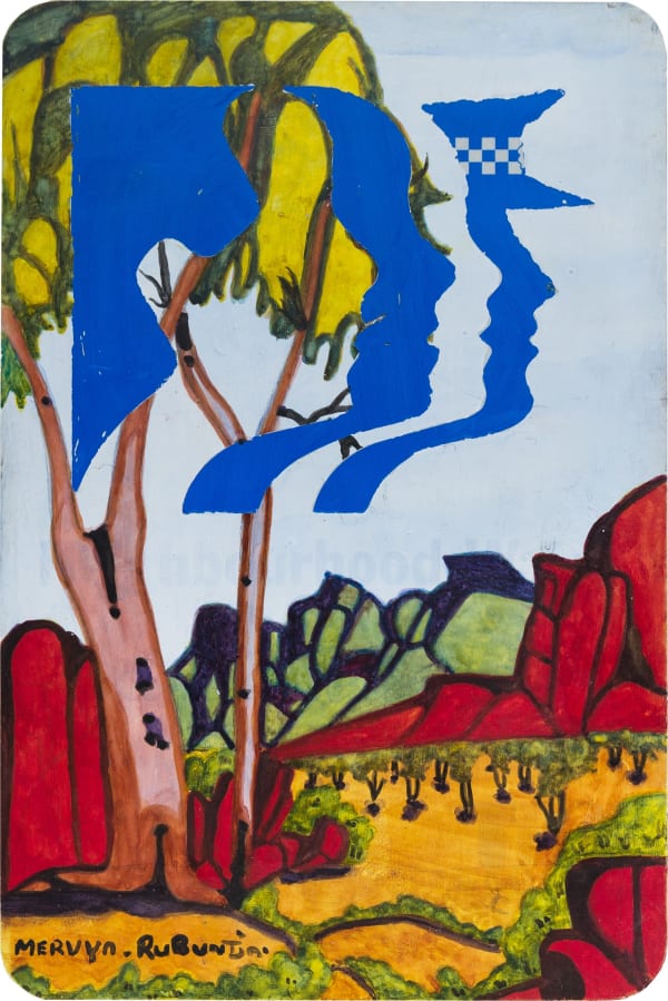 Iltja Ntjarra Many Hands, Mervyn Rubuntja – Police Brutality (Neighbourhood Watch), 2022