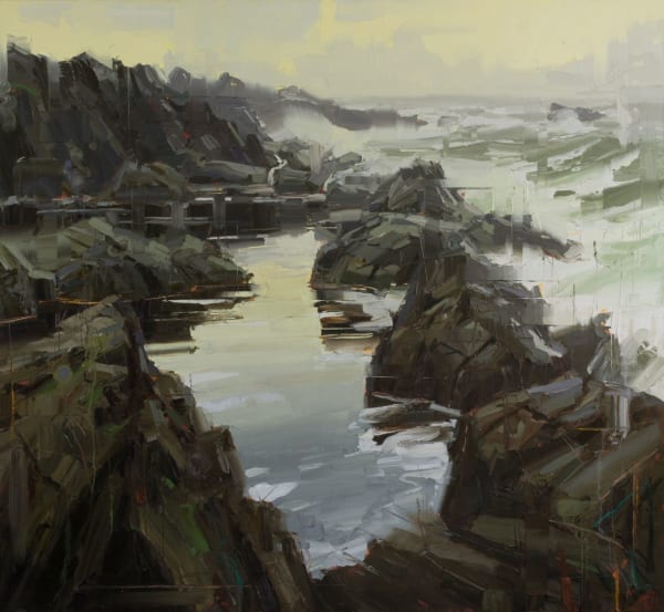 Clifford How, Rock Pool – First Light, 2021