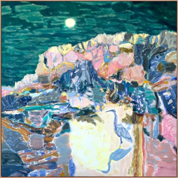 Jo Bertini, Night Heron Water Witching, 2022