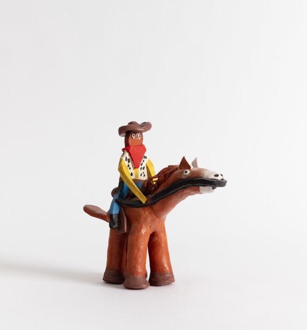 Hermannsburg Potters, Sammy Ungwanaka – Cowboy Woody, 2024