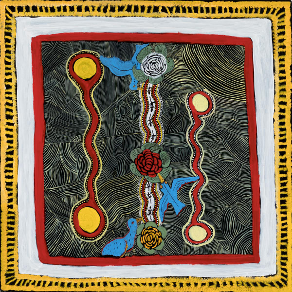 John Prince Siddon, Yirriki Weaving, 2024