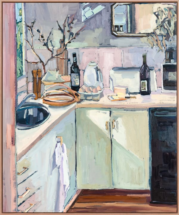 Nicole Kelly, Purple Kitchen, 2022
