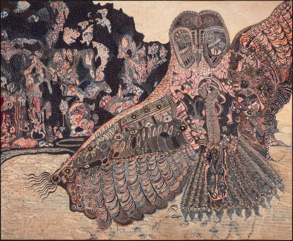 Joshua Yeldham, Harlequin Owl, Morning Bay, 2024