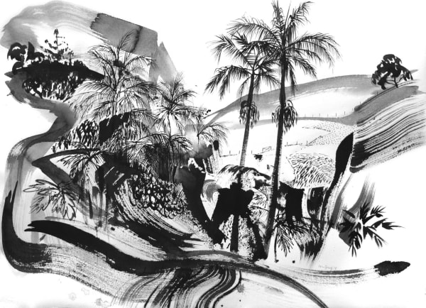 Ian Greig, Bangalow Palms 3, 2018
