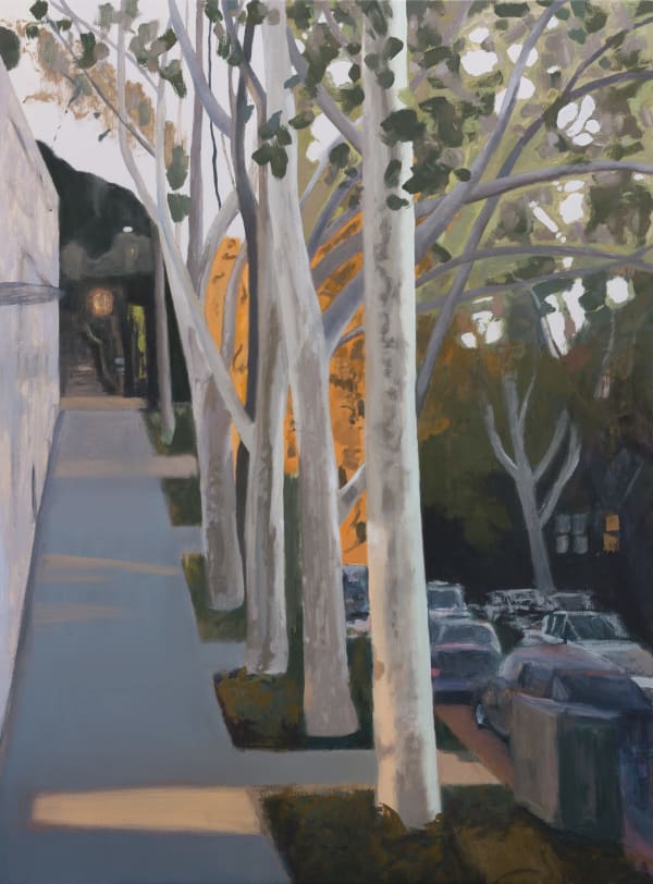 Peter Simpson, Late in the Day, Bourke St, 2018