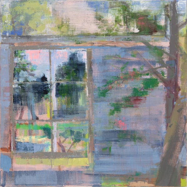 Susan Baird, Studio Window With Hawthorn, 2021