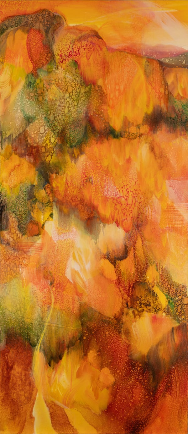 Ian Greig, Golden morning, Corndale, 2025