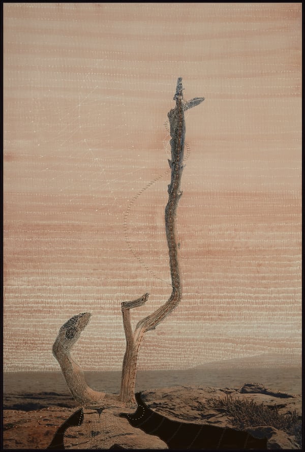 Joshua Yeldham, Driftwood – Snake Head, 2023