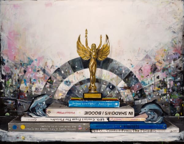 Fabrizio Biviano, Two Dolphins, Some Smoke and Some Mirrors, 2020