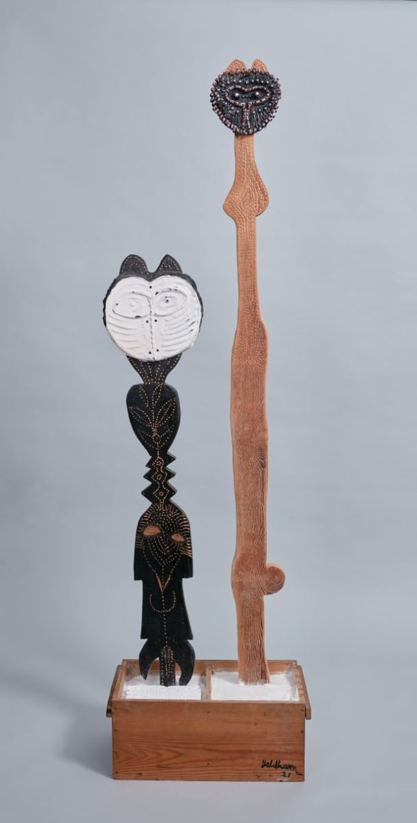 Joshua Yeldham, River Owls, 2021