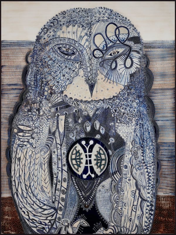 Joshua Yeldham, Melody Owl, 2020