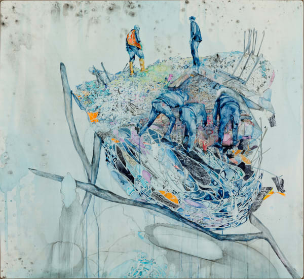 Belinda Fox, The storymaker II (hold me up), 2024