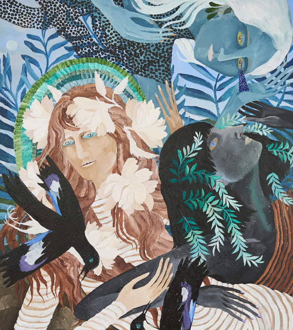 Leah Fraser, I will stretch my body across the world to find you, 2024