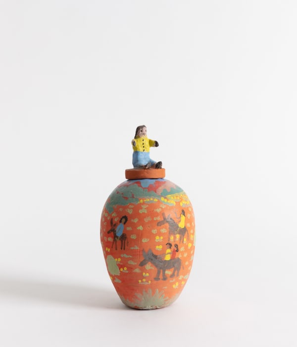 Hermannsburg Potters, Anita Mbitjana Ratara – Nanda (Horse), 2025