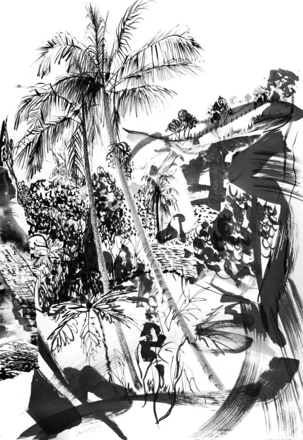 Ian Greig, Bangalow Palms 12, 2018