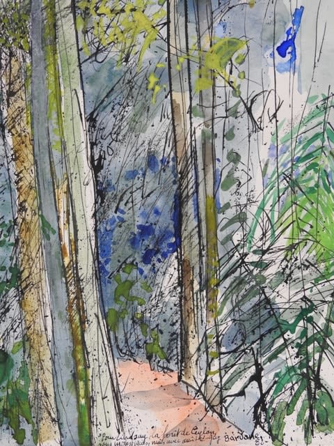 Guy BARDONE , La forêt de Ceylon, 1982